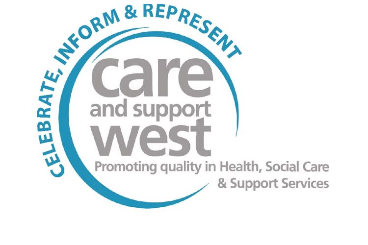 Care and Support West logo
